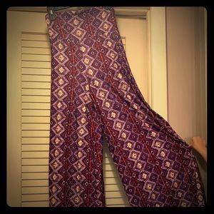 Boho palazzo summer pants